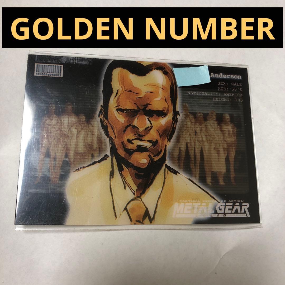 その他 L GEAR SOLID Trading Card #36 GOLDEN