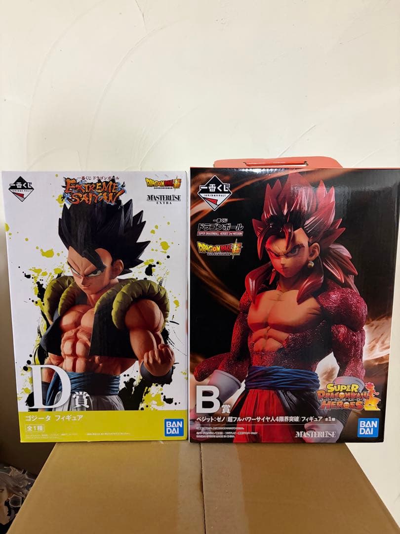 一番くじ　ドラゴンボール　ベジット:ゼノ　超フルパワーサイヤ人　ゴジータ 一番くじ ドラゴンボール SUPER DRAGONBALL HEROES 4th MISSION