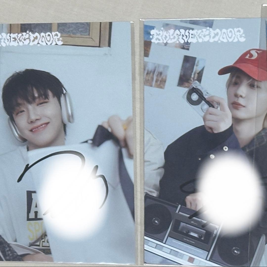 BOYNEXTDOOR No Genre 直筆サイン　イハン ウナク