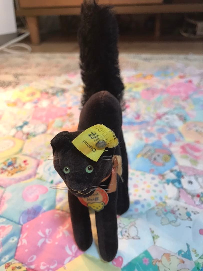 アンティーク　シュタイフ社 Black Tom Cat All IDs