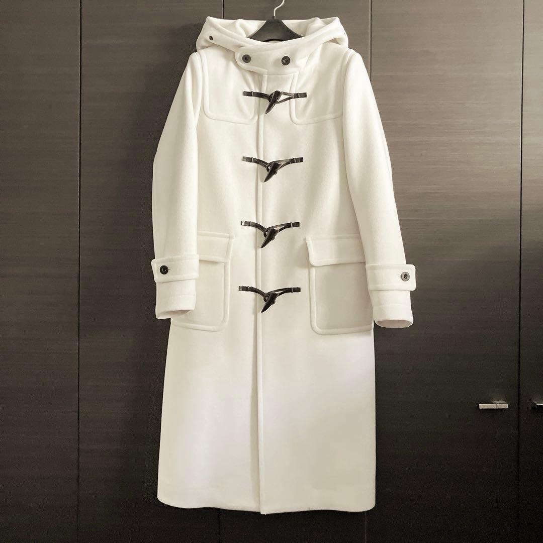 トゥモローランドマカフィークリームアイボリーダッフルコート　36