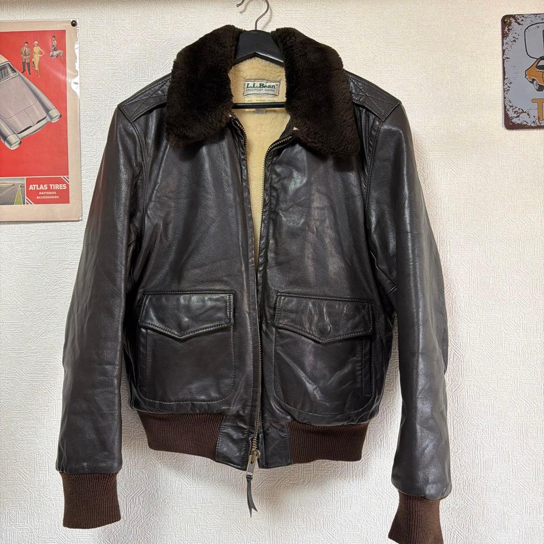 s*n様 極上美品　L.L.BEAN g-1 g1 フライトジャケット　USA製
