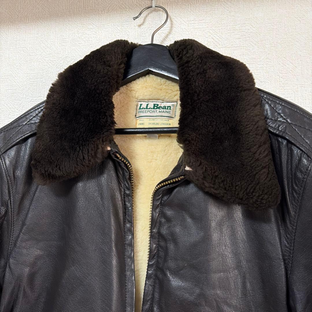 s*n様 極上美品　L.L.BEAN g-1 g1 フライトジャケット　USA製