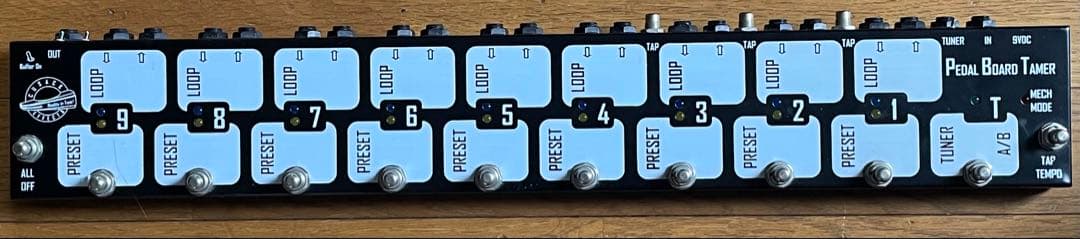 Pedal Board Tamer PBT-9 プログラマブルスイッチャー PBT-9 - Cusack Music