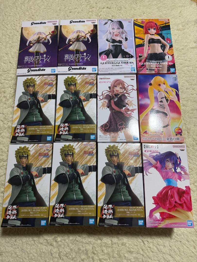 アニメキャラクター フィギュア 12体セット