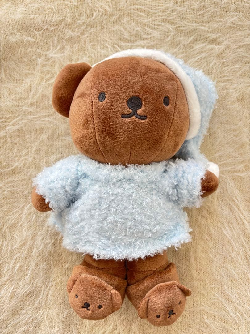 ミッフィースタイル　ルームウェア　ボリスぬいぐるみ サンタミッフィースタイル限定 ふわふわルームウェア ぬいぐるみ