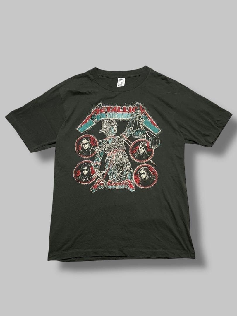 美品 METALLICA 80s ヴィンテージTシャツ バンドT L メタリカ