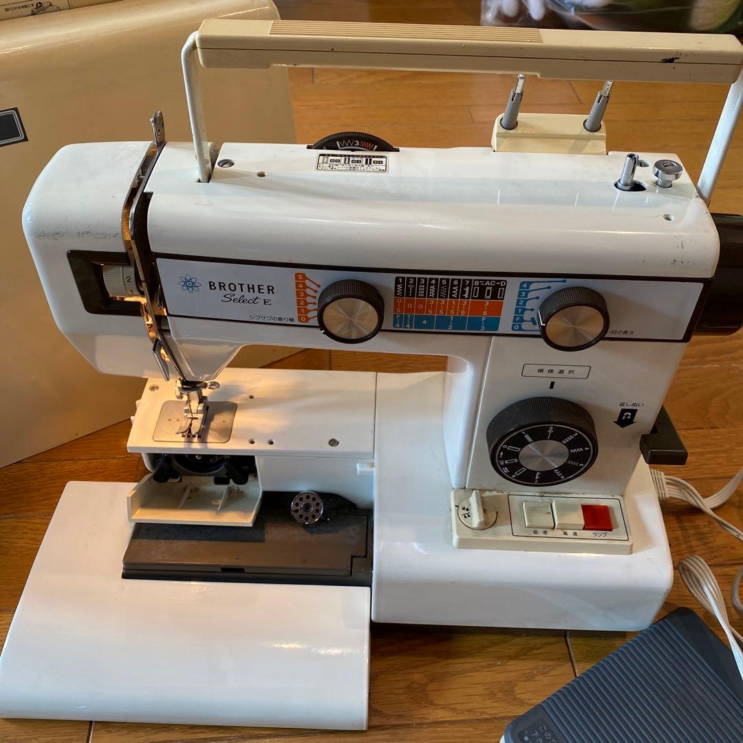 brother ブラザーミシン セレクトE ZZ3-B595 昭和レトロ - メルカリ