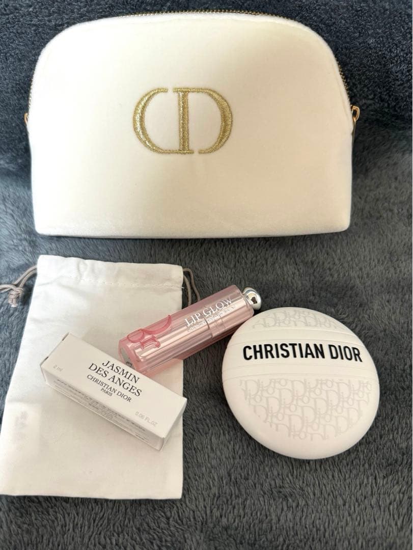 ディオール　コフレセット　ポーチ付き　ハンドクリーム　リップ