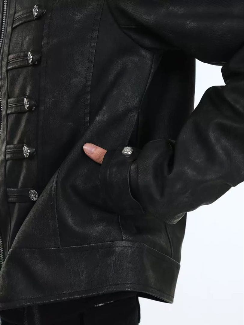 DETW 25AW ナポレオンジャケット 細身シルエット 厚手ジャケット Y2K