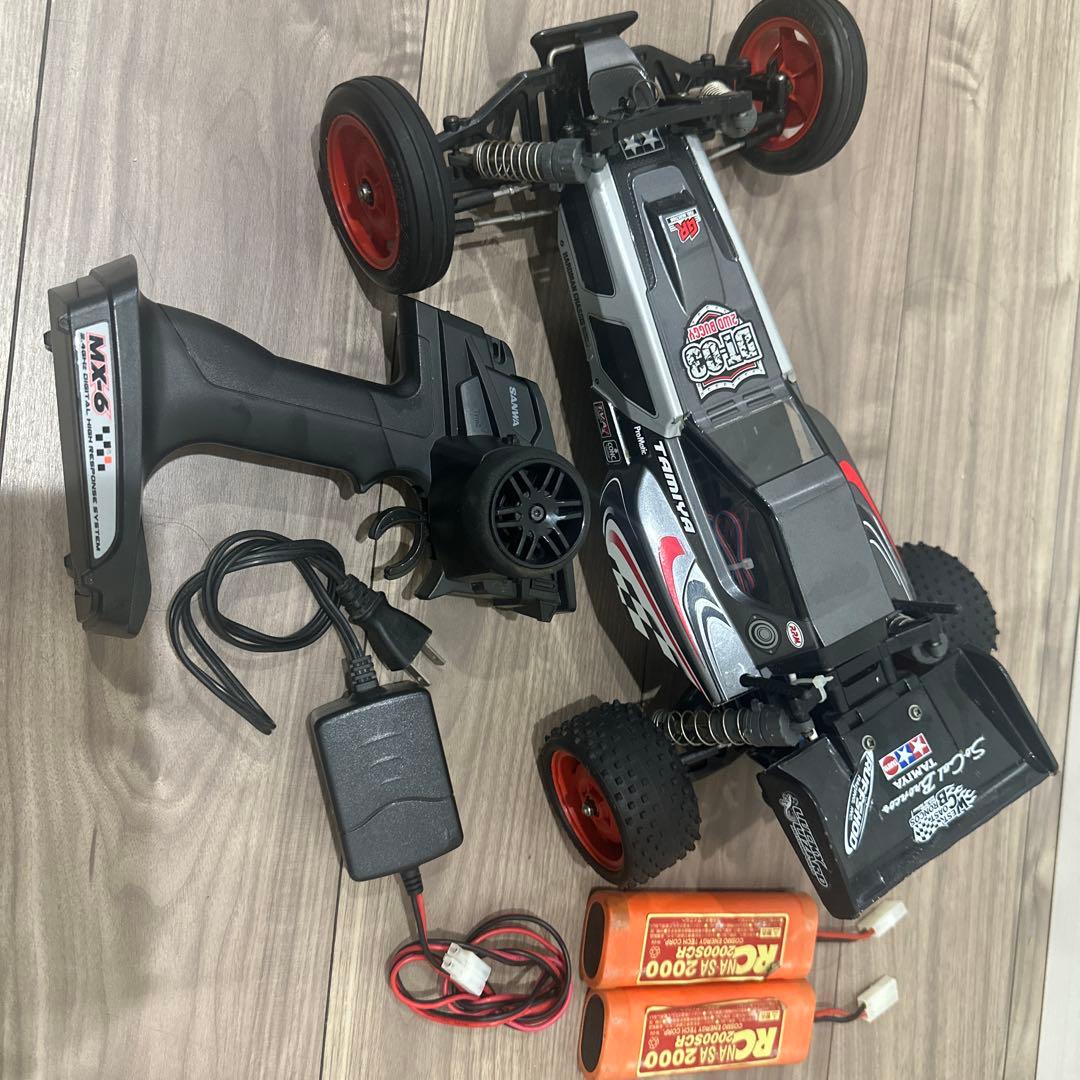 タミヤ DT-03 レーシングファイター ブラックエディション フルセット