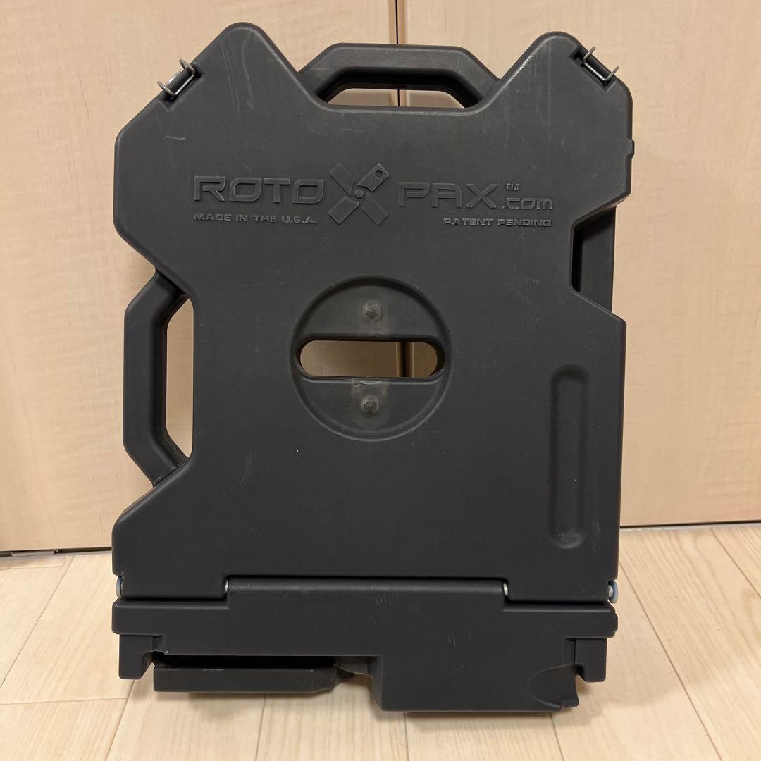 ①RotopaX (ロトパックス) ブラックコンテナ GEN2 2ガロン ロトパックス ストレージ ブラックコンテナ 2ガロン ROTOPAX
