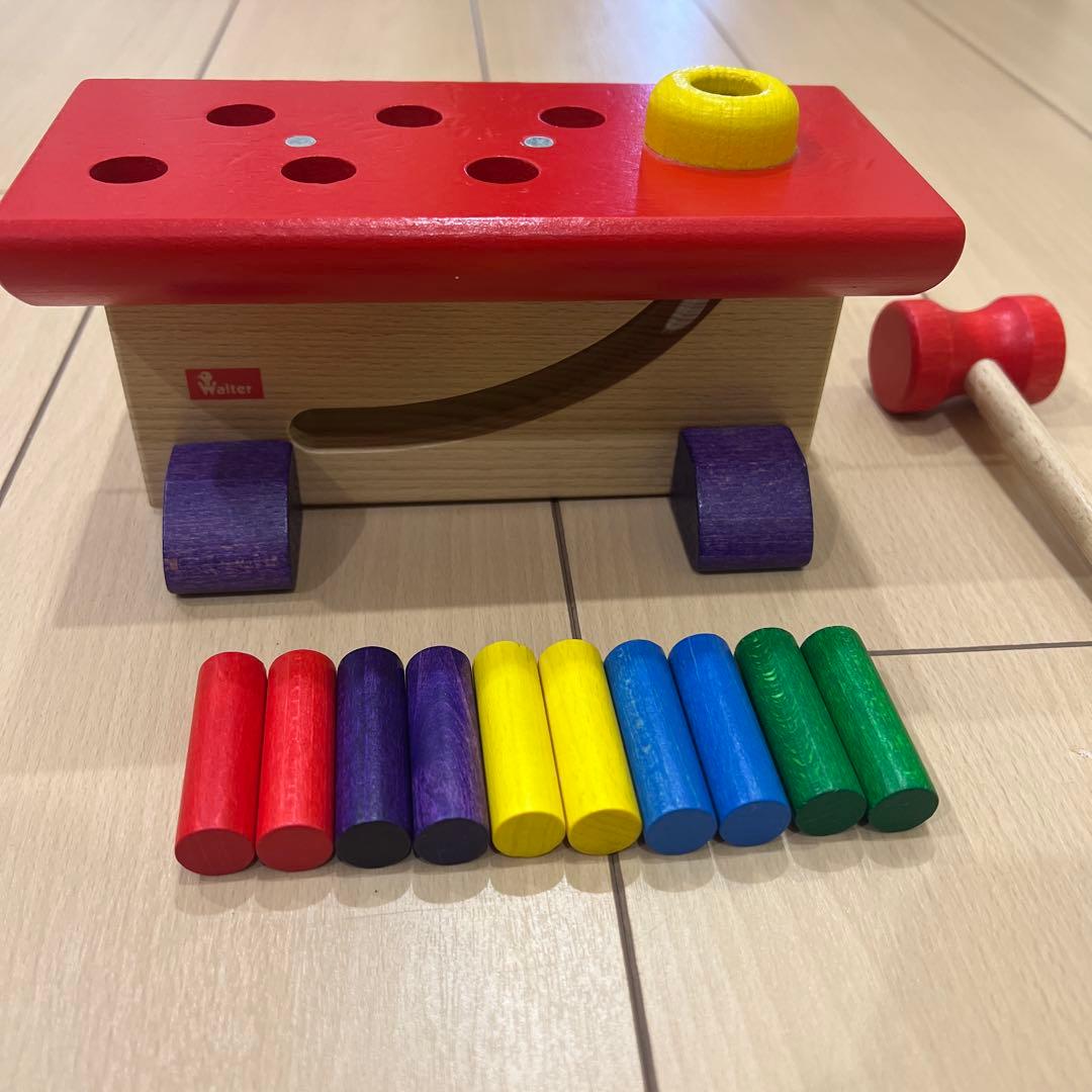 NIC社　木製知育玩具 ハンマートイ　大工さん　ニック