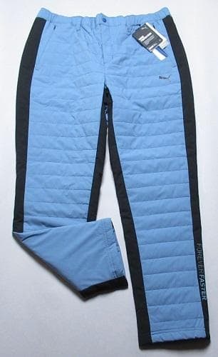 新品プーマ/PUMA ゴルフ　秋冬 中綿 防風 ストレッチパンツ/XL(W86)