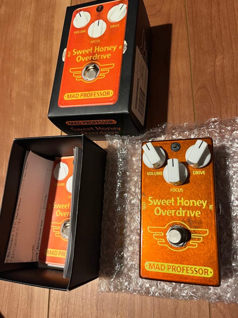 ギター MAD PROFESSOR / Sweet Honey Overdrive MAD PROFESSOR SWEET HONEY OVERDRIVE FAC オーバードライブ