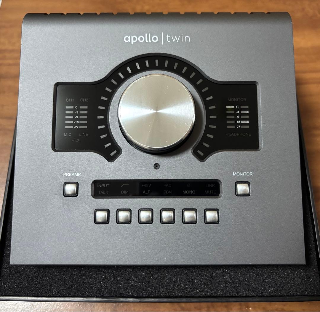 Apollo Twin MkII QUAD / TB3変換・TB2ケーブル付 - メルカリ