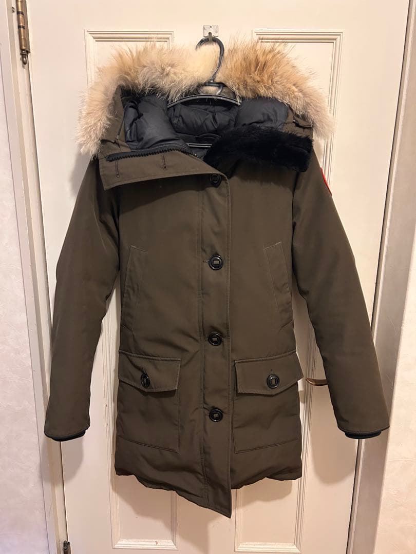 【美品】カナダグース BRONTE PARKA カーキ　Sサイズ
