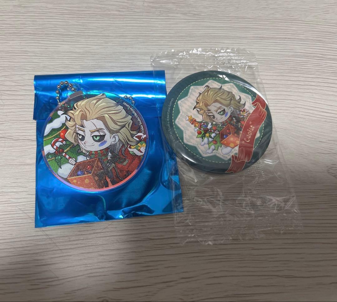 IdentityV 第五人格 ビリヤードプレイヤー マーカス 缶バッジ アクキー