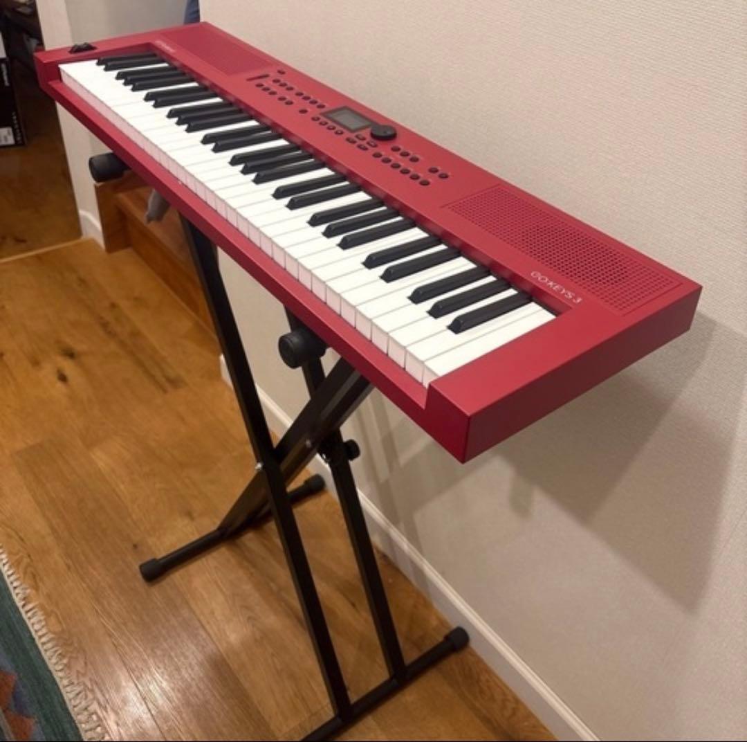 Roland GO:KEYS 3 赤 61鍵盤 電子キーボード