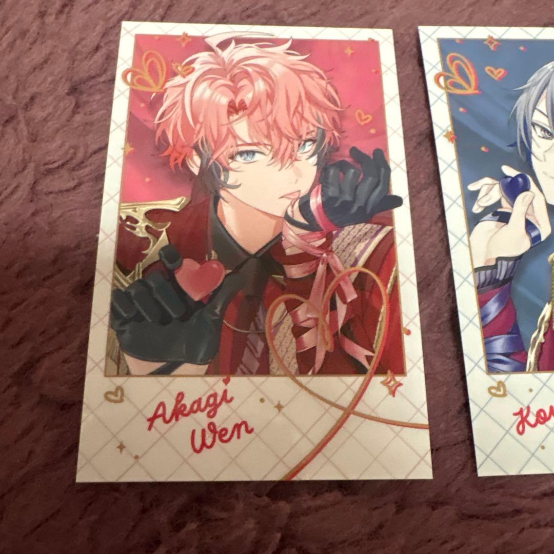 小柳ロウ 赤城ウェン Melty Valentine バレンタイン チェキ レア