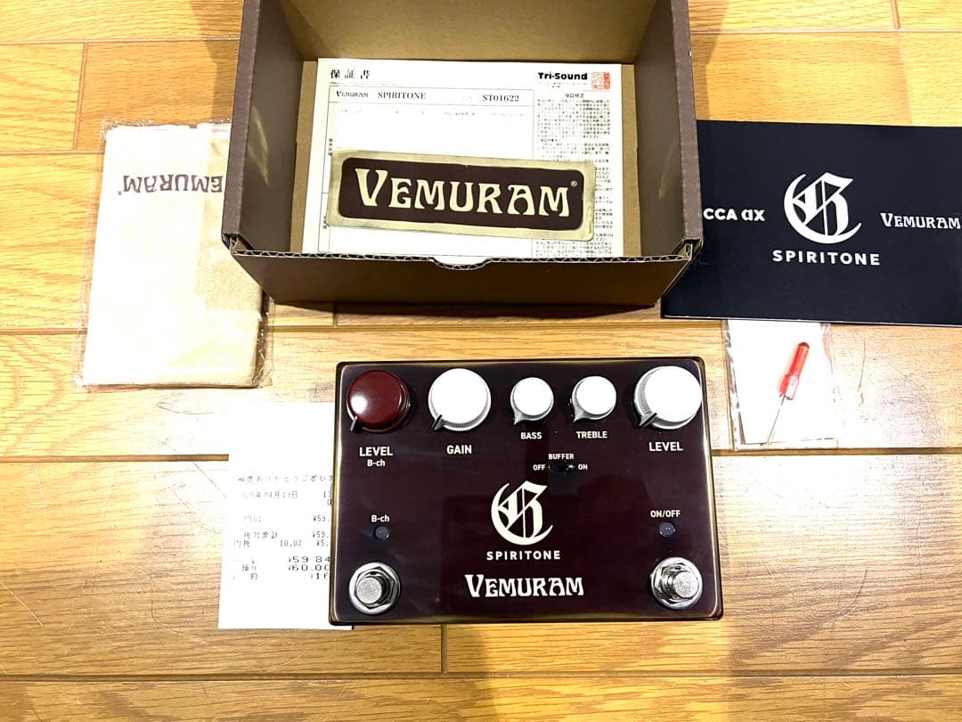 ロ*イ様 VEMURAMU SPIRITONE オーバードライブ