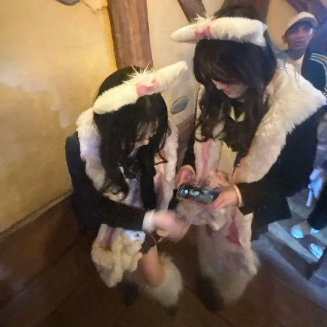 ディズニー マリーちゃんマフラーキャップ・カチューシャ2点セット