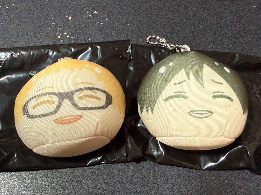 ハイキュー‼︎ おまんじゅうにぎにぎマスコット3 月島蛍＆山口忠