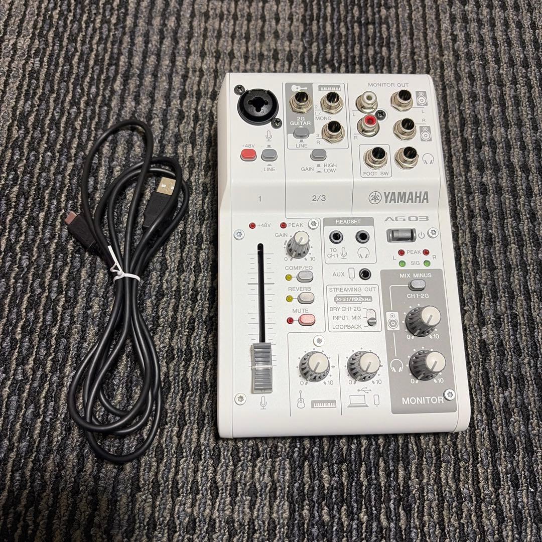 YAMAHA AG03 ライブストリーミングミキサー