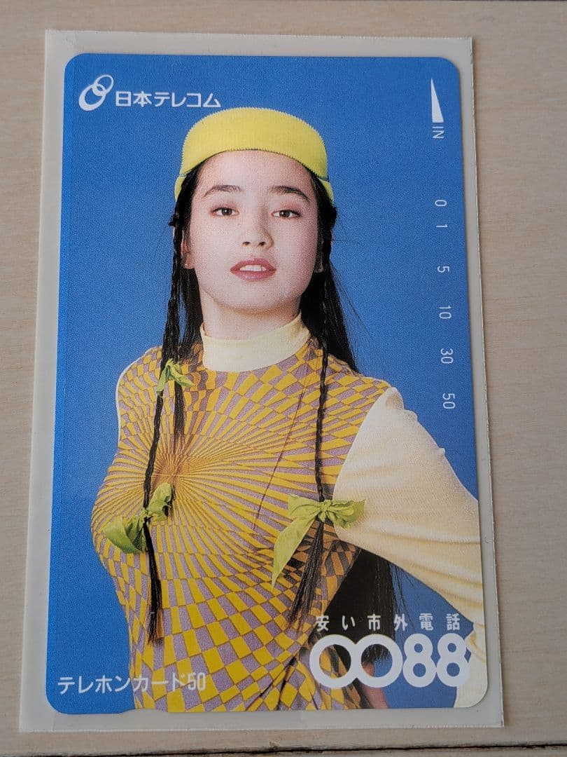 宮沢りえ 日本テレコム テレカ ノベルティカード