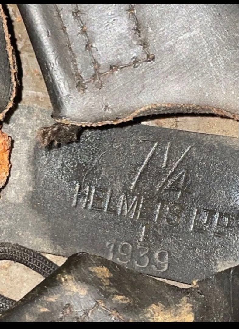 WW2 イギリス軍 1939 ヘルメット 実物 MK2 第二次世界大戦 - メルカリ