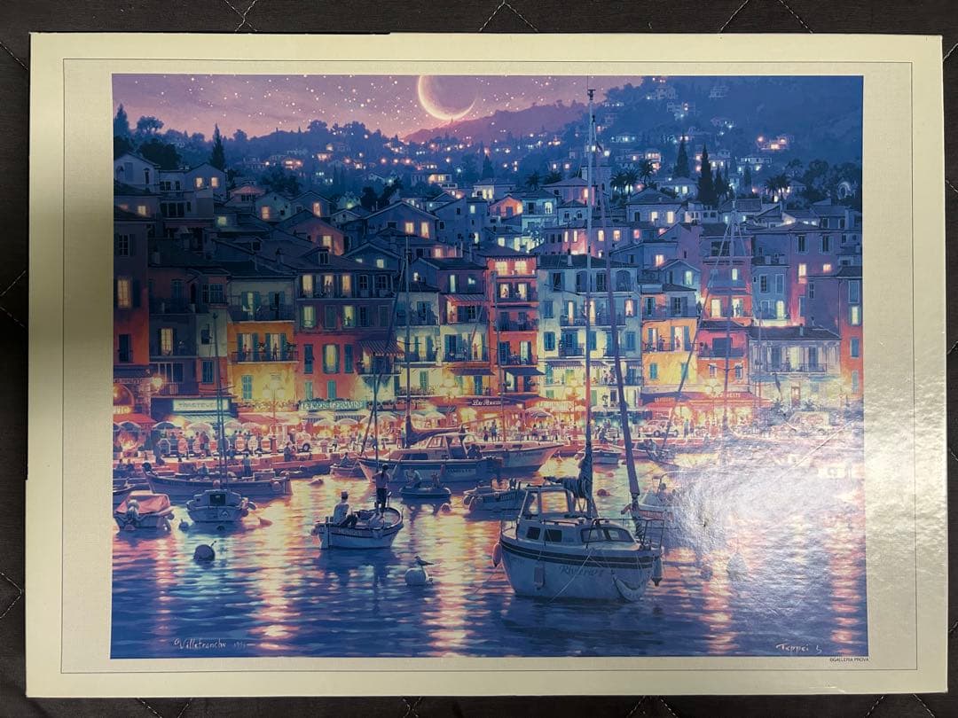 ［希少品］ ジグソーパズル　笹倉鉄平　ヴィルフランシュ 未使用 730×1020