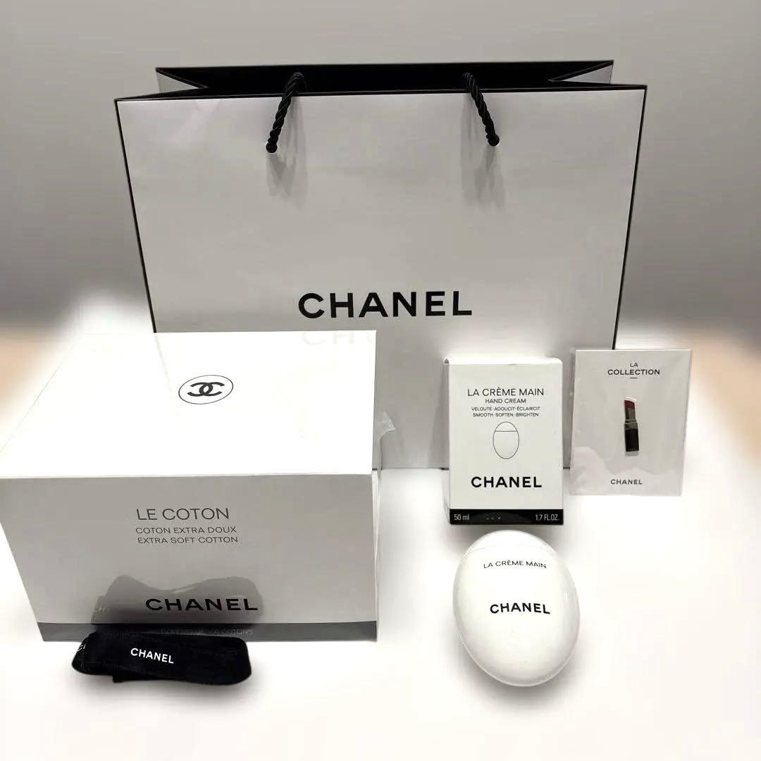 【新品】CHANEL ハンドクリーム コットン ラクレームマン ルコットン