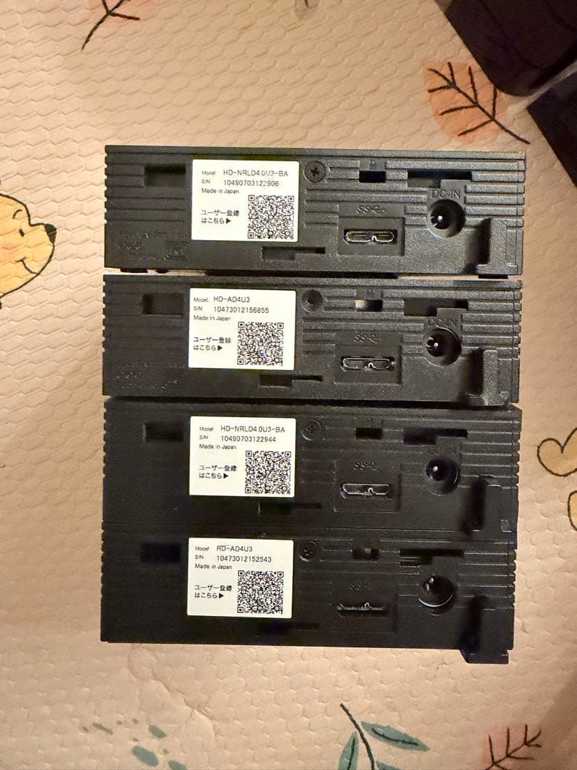 BUFFALO HD-AD3U 4個セット 外付けハードディスク HD-AD4U3 : 外付けHDD : DriveStation | バッファロー