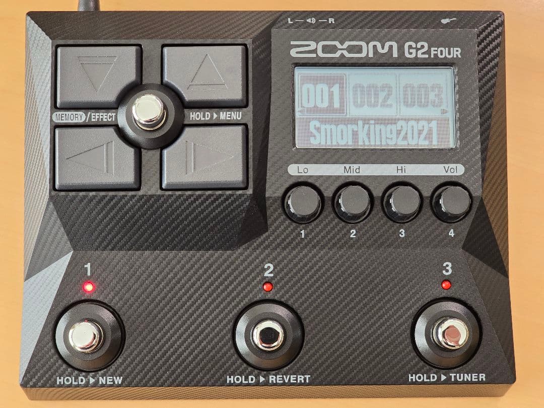 ZOOM ズーム G2 FOUR ギターマルチエフェクター IR搭載