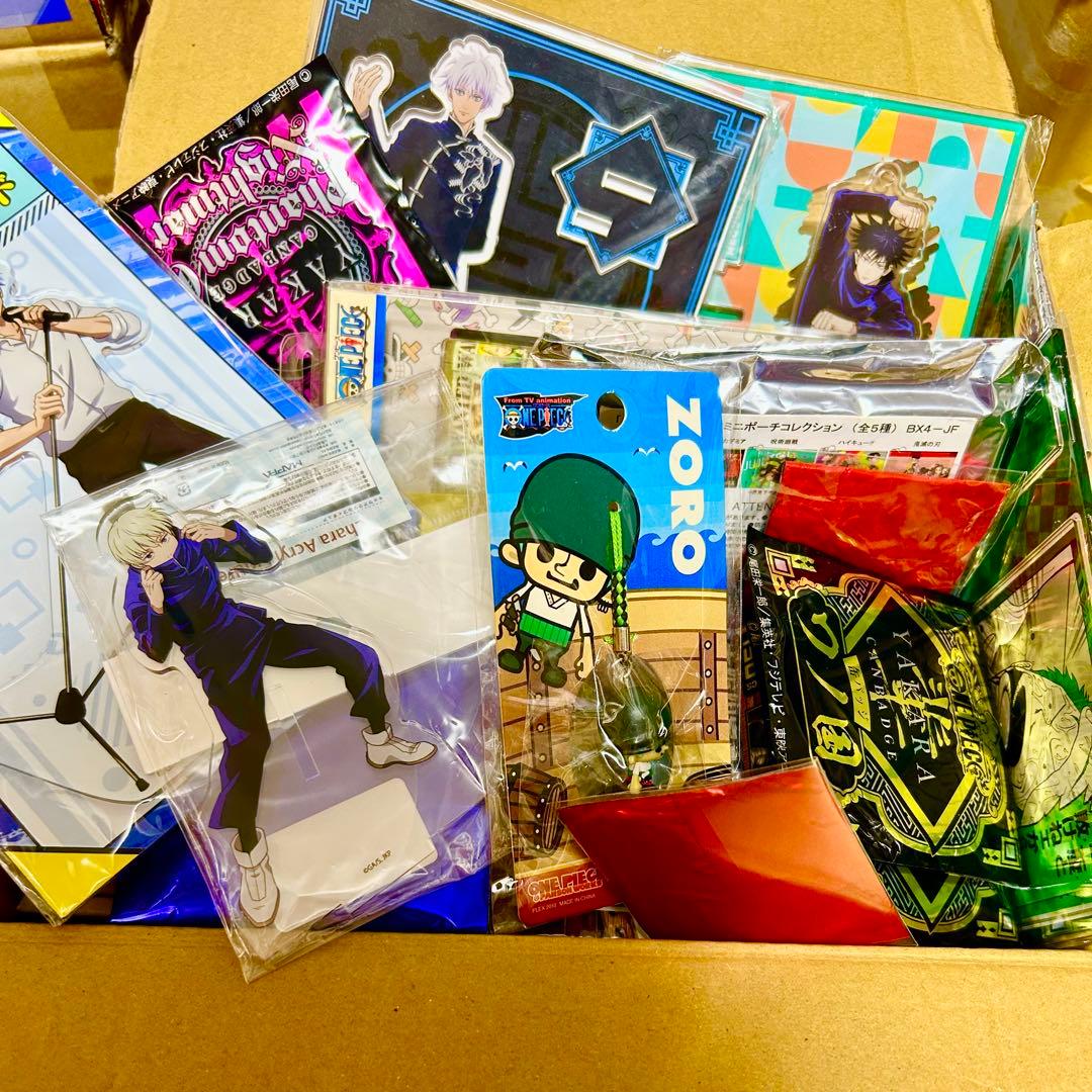 アニメ 漫画 グッズ まとめ売り ワンピース 呪術廻戦 ヒロアカ ハイキュー 等 ハイキュー!!』『ヒロアカ』『呪術廻戦』『薬屋のひとりごと』…10作品