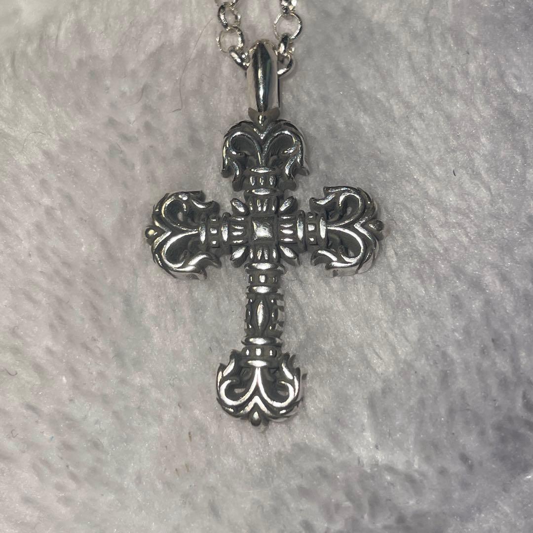 CH ネックレス925 シンプルクロス〇新品未使用品