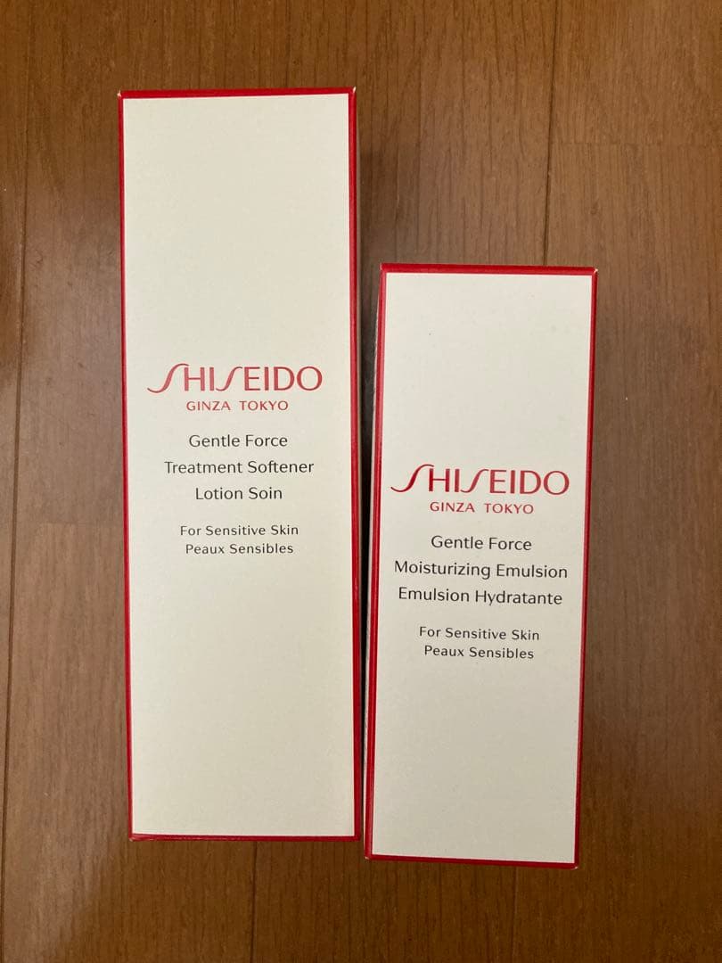【新品未開封】資生堂SHISEIDOジェントルフォース化粧水＆乳液セット