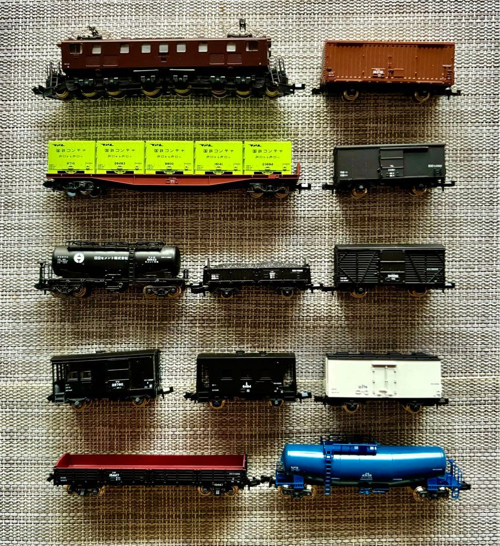KATO Nゲージ EF15と貨物貨車たち