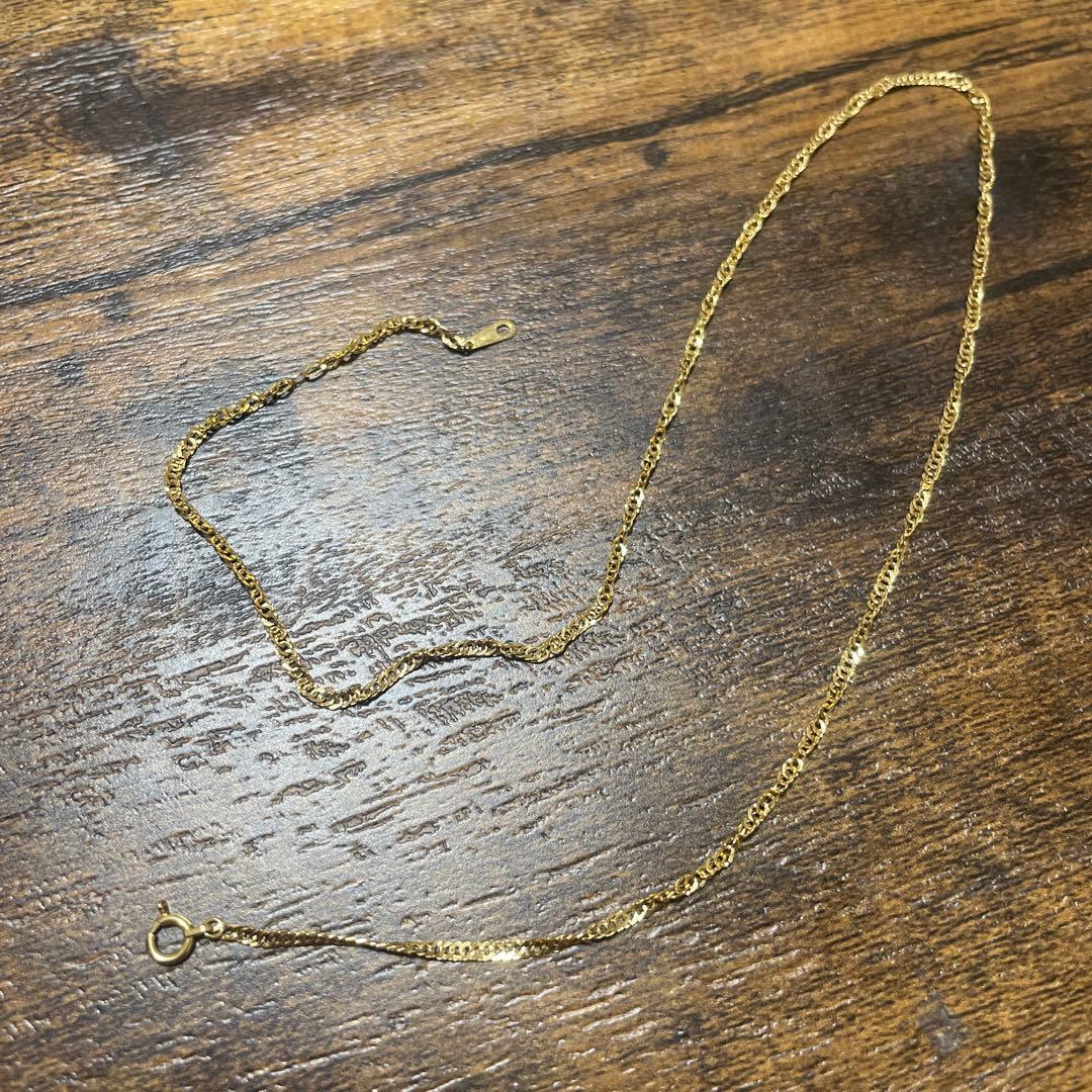 18金　ネックレス