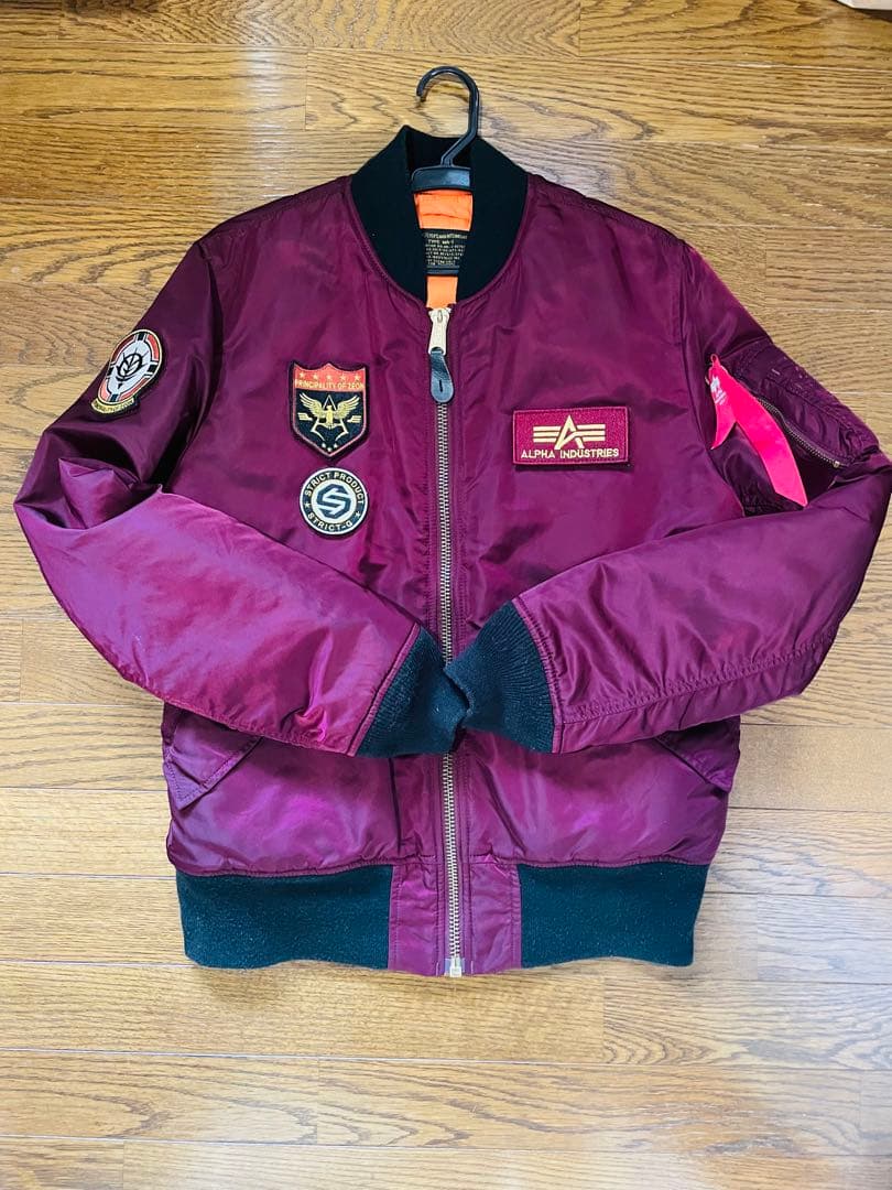 STRICT-G×ALPHA MA-1FLIGHTJACKET シャアジャケット