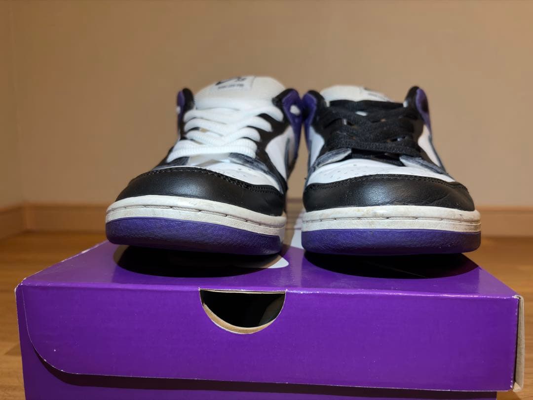 靴 NIKE SB DUNK LOW \"COURT PURPLE\" 28.5cm