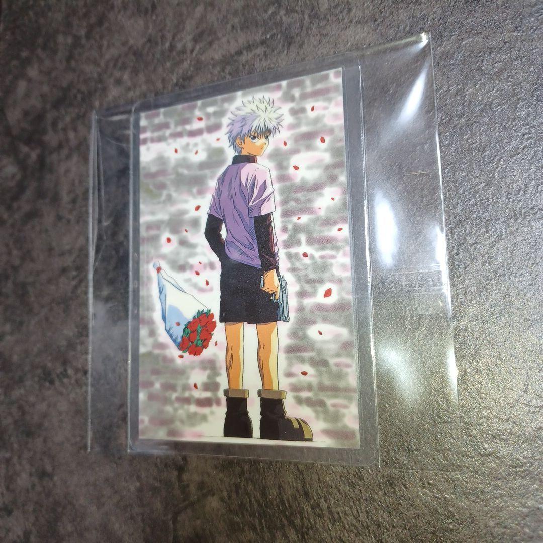 HUNTER×HUNTER キルア ラミネートカード HUNTER×HUNTER ハンターハンター 旧アニメ キルア ラミネートカード