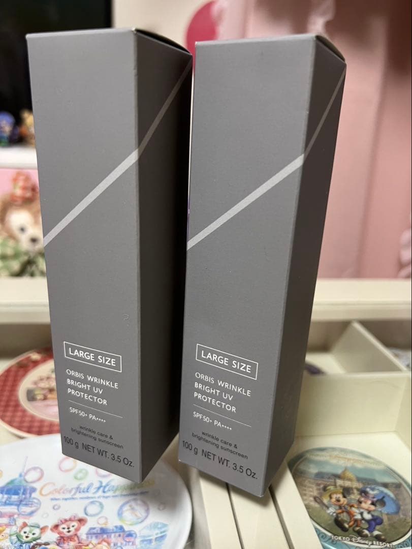 ORBIS　リンクルブライトuvプロテクター ラージサイズ 100g×2