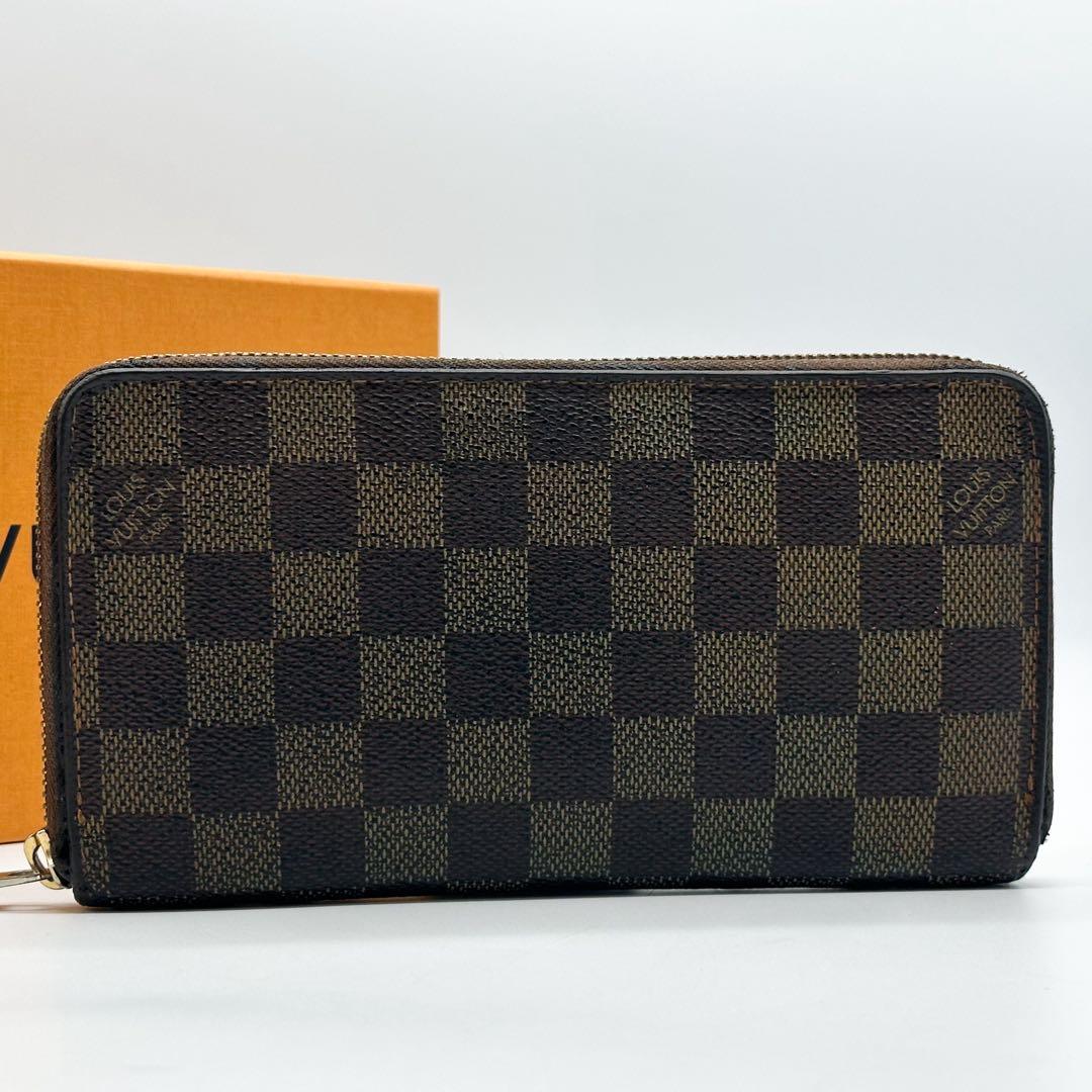 ルイヴィトン ジッピーウォレット ダミエ エベヌ ラウンドファスナー