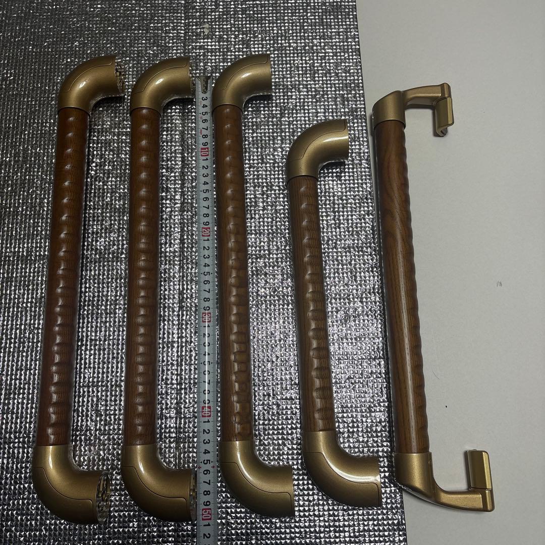 TOTO エルボー型 ハンドル 5本セット 手すり