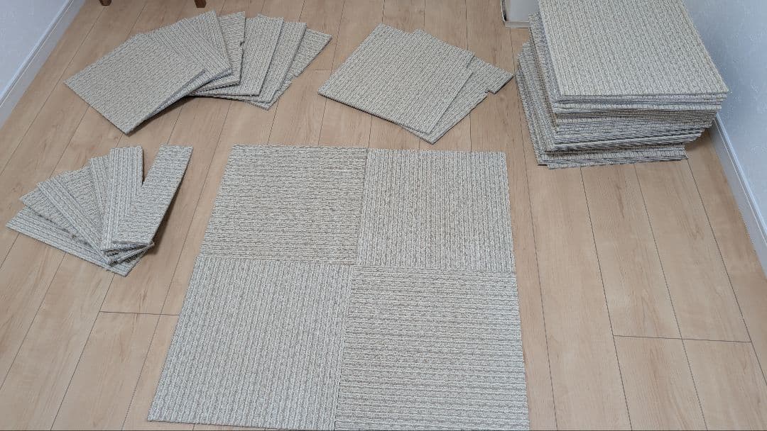 東リ ファブリックフロア タイルカーペット未使用9枚+使用品33枚+α