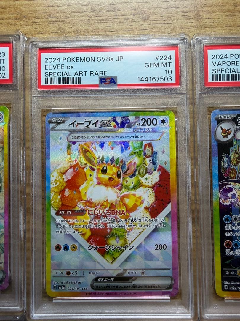新 PSAケース PSA10 10枚ex ブイズSAR PSA10セット - メルカリ