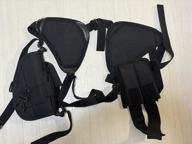 あ*き様 ジャンク扱い・10禁エアガンセット+ホルスター+ライフルケース