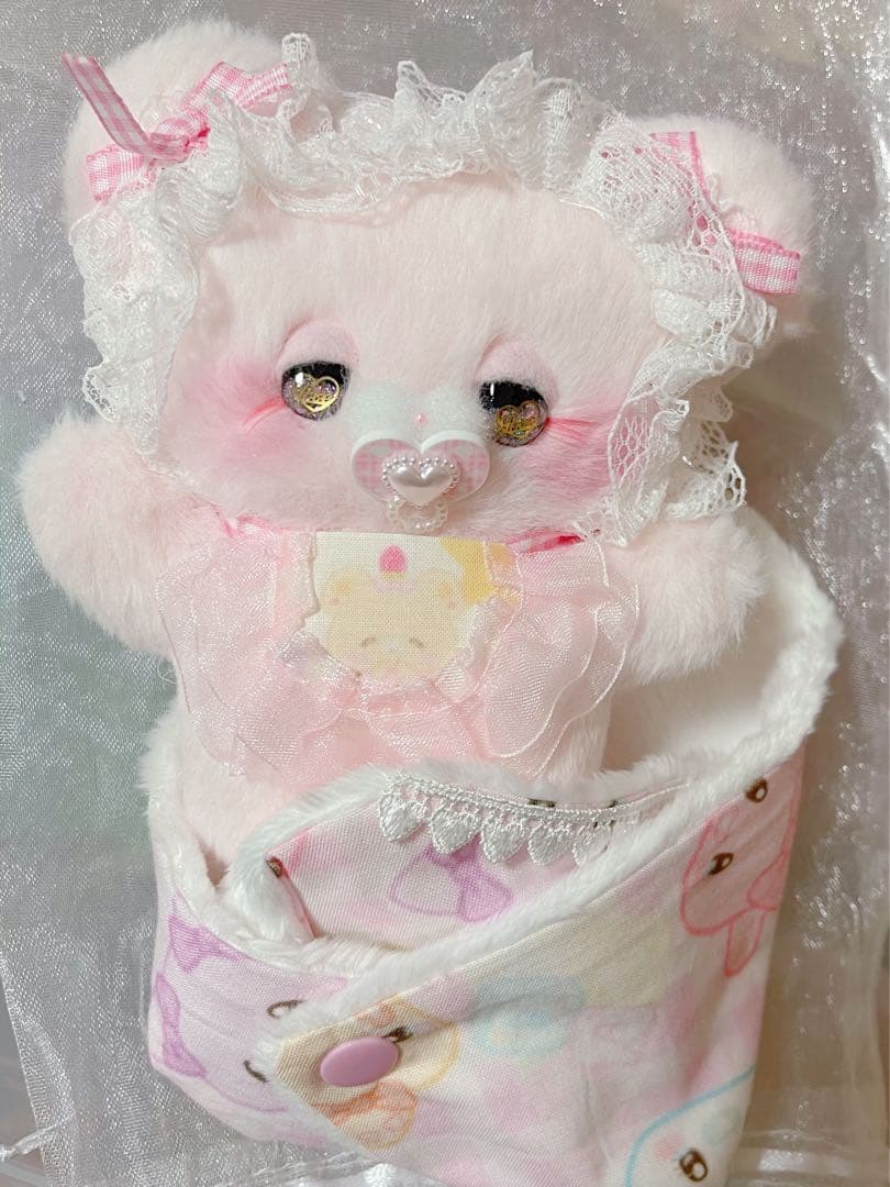 pream サンリオ 作家 フェルト テディベア ハンドメンド ぬいぐるみ クマ