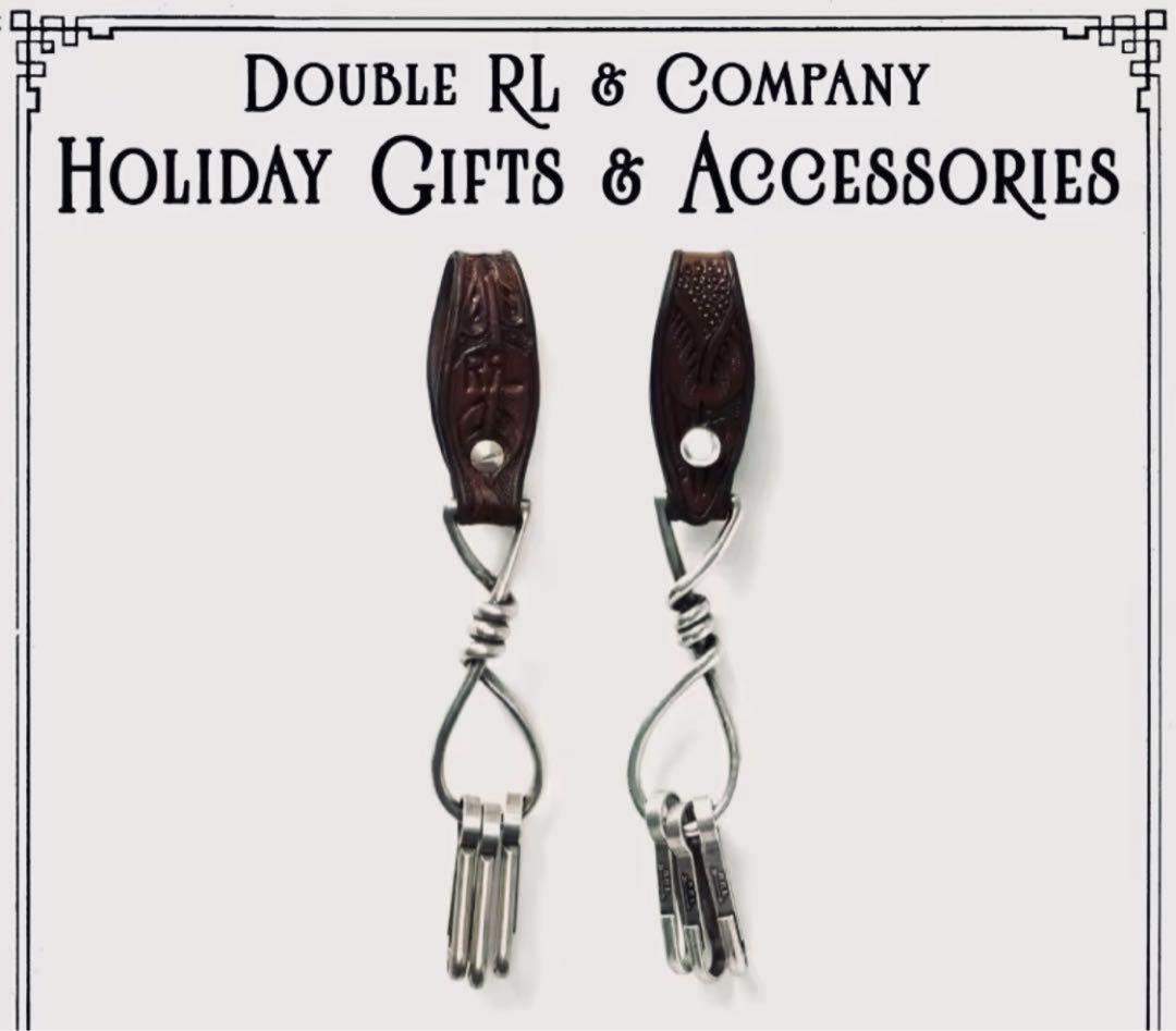 に*ち様 〆　RRLダブルアールエル キーフック　リングセット キーホルダー